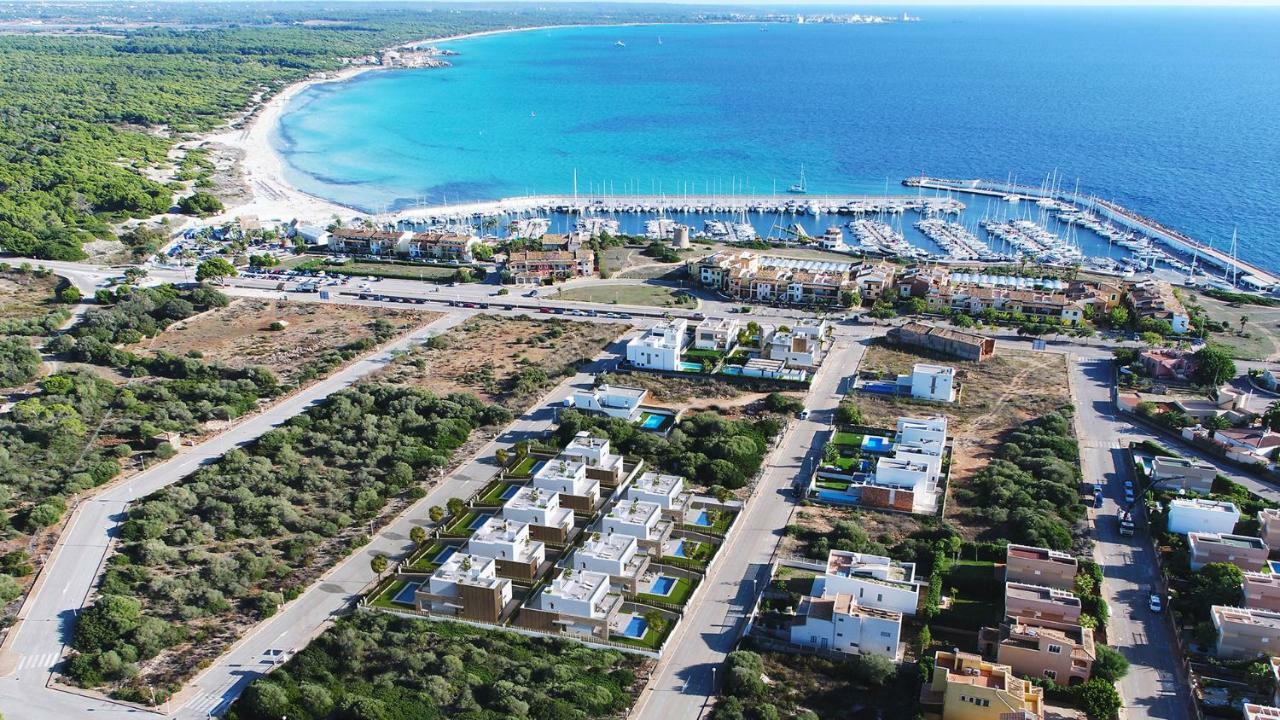 Casa De Lujo Frente A La Playa De Es Trenc Villa Sa Ràpita Buitenkant foto
